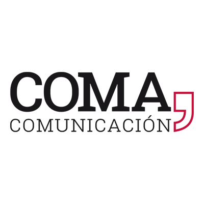 Coma Comunicación Logo